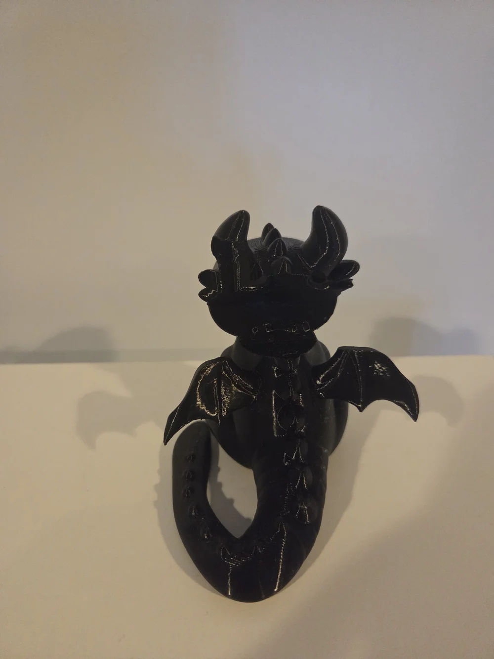 Black Dragon Controller Stand with Yellow Eyes